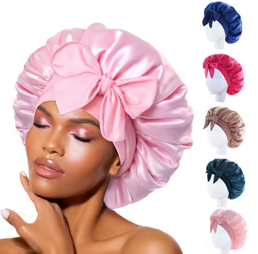 ✨ Bonnet en Soie  Cheveux Parfaits au Réveil